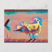 Zee Gull Art. Greetings Briefkaart (Voorkant)