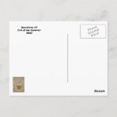 ZEE GULL IN STAMFORD, CT, $B.A.K.$ ... BRIEFKAART (Achterkant)