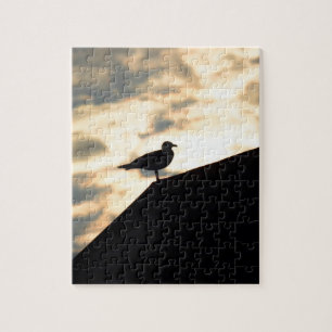 Zee Gull Sunset Legpuzzel
