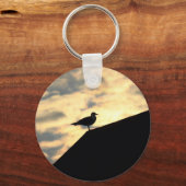 Zee Gull Sunset Sleutelhanger (Voorkant)