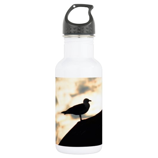 Zee Gull Sunset Waterfles (Voorkant)