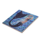 Zee Gypsy-zeemeermin van Renee Lavoie Tegeltje (Zijkant)