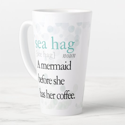 Zee Hag Definition Latte Mok (Linkerhoek)