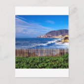 Zee Half Moon Bay Californië Briefkaart (Voorkant)