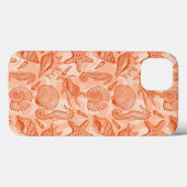 Zee handgetekend patroon Case-Mate iPhone case (Achterkant (horizontaal))