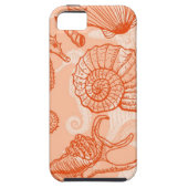 Zee handgetekend patroon Case-Mate iPhone case (Achterkant)