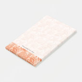 Zee handgetekend patroon post-it® notes (Schuin)