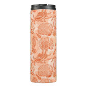 Zee handgetekend patroon thermosbeker (Achterkant)