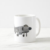 Zee Harrier Jet Fighter Koffiemok (Voorkant rechts)