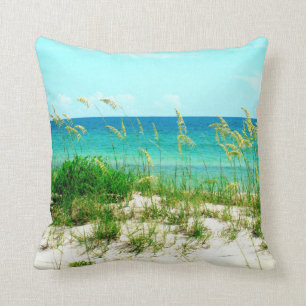 Zee haver en Dune Grass Beach Pillow Kussen