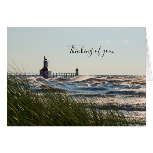 Zee haver en sint-Joseph denken aan je Kaart (Voorkant Horizontaal)