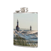 Zee haver en sint-Joseph Flask Heupfles (Links)