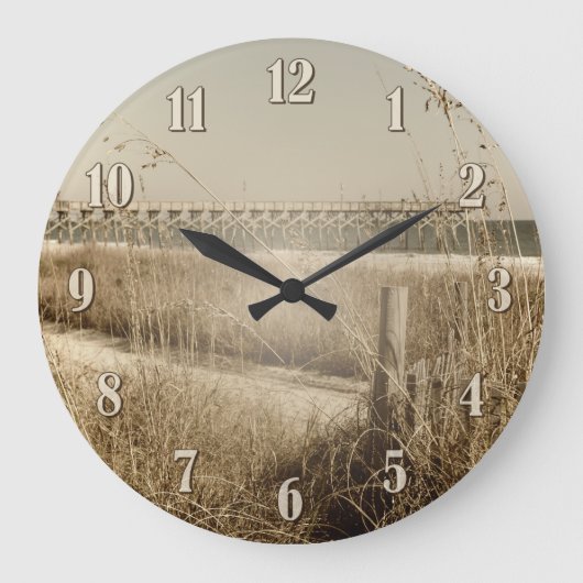 Zee haver op de Dunes bij Myrtle Beach Grote Klok (Voorkant)