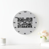 Zee havik Ronde (Grote) Wandklok (Huis)