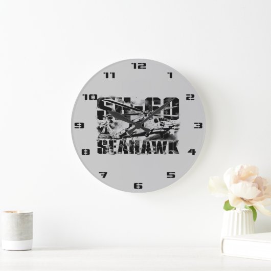 Zee havik Ronde (Grote) Wandklok (Huis)