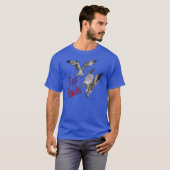 Zee Hawks Shirt—Royal Blue T-shirt (Voorkant volledig)