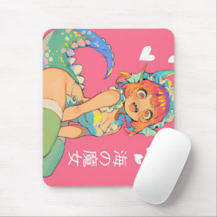 Zee heks "Umi no Majo" Kawaii Anime Monster Girl Muismat