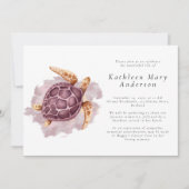 Zee Herdenkingsdag van het leven Kaart (Voorkant)