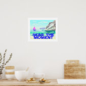 Zee het moment poster (Keuken)