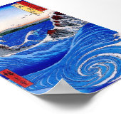 Zee, Hiroshige 歌川広重 Poster (Hoek)