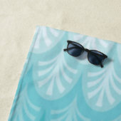 Zee hoe blauw de Handdoek van de NaamBeach (In situ)