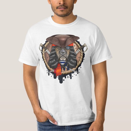 zee hond t-shirt (Voorkant)