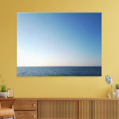 Zee Horizon Lucht Canvasprint Canvas Afdruk (Insitu (Woonkamer))