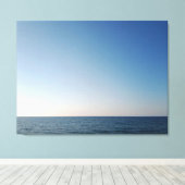 Zee Horizon Lucht Canvasprint Canvas Afdruk (Insitu (Houten vloer))