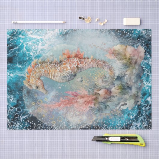 Zee Horse Glitter Tissuepapier (Craft)