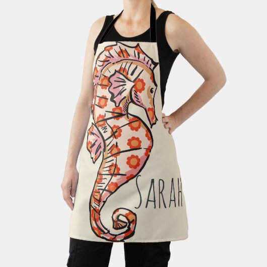 Zee Horse Kitchen Schort  (Insitu)