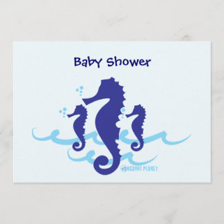 Zee Horse Organic Planet Baby Shower-uitvindingen Kaart