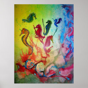 Zee Horse Symphany Poster