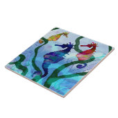 Zee Horse Trivet Tegeltje (Zijkant)