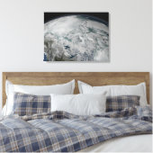 Zee-ijs boven Noord-Amerika Canvas Afdruk (Insitu (Slaapkamer))