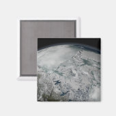 Zee-ijs boven Noord-Amerika Magneet (Voorkant / Achterkant)
