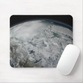 Zee-ijs boven Noord-Amerika Muismat (Met muis)