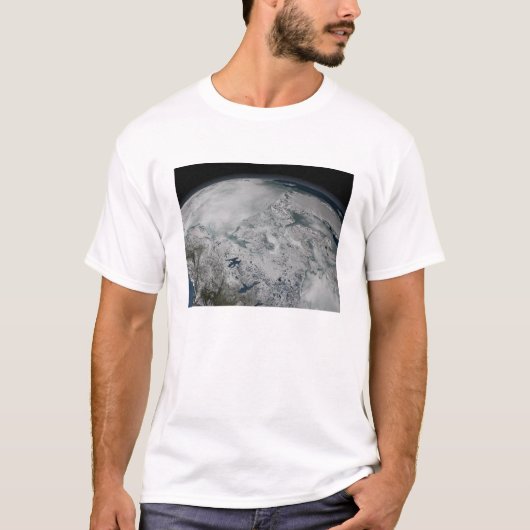 Zee-ijs boven Noord-Amerika T-shirt (Voorkant)