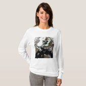 Zee ijs en sediment zichtbaar in Nunavut, Canada T-shirt (Voorkant volledig)