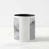 Zee-ijs en wolkenstraten in het Zee Bering Mok (Midden)