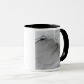 Zee-ijs en wolkenstraten in het Zee Bering Mok (Voorkant rechts)