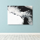 Zee-ijs in de Zuidelijke Oceaan Canvas Afdruk (Insitu (Houten vloer))