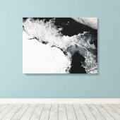 Zee-ijs in de Zuidelijke Oceaan Canvas Afdruk (Insitu (Houten vloer))