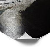 Zee ijs vult de Golf van St. Lawrence Foto Afdruk (Hoek)