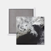 Zee ijs vult de Golf van St. Lawrence Magneet (Voorkant / Achterkant)