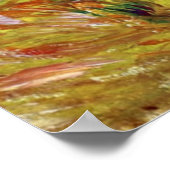 Zee in Bordighera door Renoir Poster (Hoek)