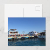Zee in de stad Sharm El Sheikh Briefkaart (Voorkant / Achterkant)