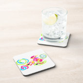 Zee in de zomer bier onderzetter (Rechterzijde)