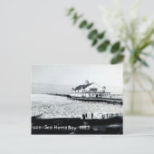 Zee in Herne Bay - Kent -1963, bevroren Briefkaart (Staand voorkant)