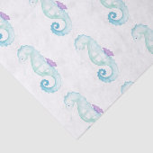 Zee in pastel tissuepapier (Detail)