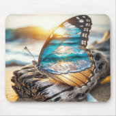 Zee in vlindervleugels muismat (Voorkant)